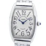 【DOKODEMO】二手FRANCK MULLER Muller Tonocar Vex 手錶 1752QZ，不銹鋼，石英機芯，模擬顯示，銀色錶盤，女士款