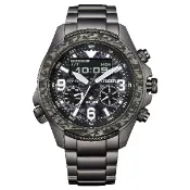 CITIZEN 星辰 PROMASTER系列 JV1008-63E 35週年限定款 光動能雙顯腕錶 迷彩 43.9mm