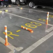 車位鎖 地鎖 車位鎖 加厚抗壓 警示柱 活動路樁 停車位 占位鎖 車庫擋車立柱
