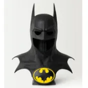 已拆 無外箱 誠可議 PURE ARTS 蝙蝠俠 1989 蝙蝠面罩 1:1 比例道具 複製品 BATMAN