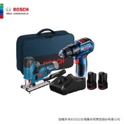BOSCH 博世 12V 鋰電電鑽線鋸雙機組(GSB 12V-30+GST 12 V-LI)
