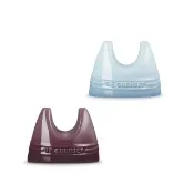 【Le Creuset】瓷器鍋蓋架(海岸藍/無花果 2色選1)