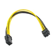 【kurumapop】6Pin轉8Pin顯示卡供電線(6P轉8P顯卡電源延長線 轉接線 顯卡電源線)