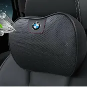 千織屋 BMW頭枕腰靠護頸枕 靠枕 頭層牛皮 寶馬F30 E36 E39 F10 E60 F48 G28 X5 X3 X6