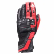 【德國Louis】Dainese Reacto Carbon Long 運動型摩托車騎士手套黑紅長版賽車 702087