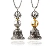 【正佳珠寶】天鐵 頂級天鐵隕石 10mm 金剛鈴 天鐵鎳鐵隕石吊墜