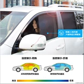 【車麗屋汽車百貨】【iTAIWAN】磁吸式專車專用窗簾LUXGEN納智捷 U6 2014 遮陽簾(車麗屋)