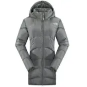 川山岳海 [ THE NORTH FACE ] 女童 550F羽絨外套 金屬銀 / NF0A2TMD85V {YL GXL}