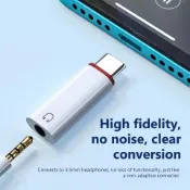  Type C轉3.5mm耳機轉接器 3.5mm插孔 USB C音訊轉換器 適用於iPhone 15 三星 USB