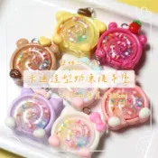 【コロkoro】｛吊墜/貼片｝卡通造型 奶凍捲 蛋糕捲 肉桂捲 飾品材料 手工藝材料DIY
