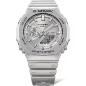 大高雄鐘錶城 CASIO卡西歐 GA-2100FF-8A 未來科幻金屬銀時尚雙顯錶 45.4mm｜樂天領券現折★全館特惠中★指定刷卡回饋10%