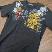 墨達人.BIG TRAIN.廣目天王竹節棉男T