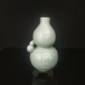 銀聯網日用品生活館 龍泉窯家用酒壺酒具葫蘆酒壺擺件中式復古酒壺分酒器瓷器禮品酒具1入