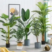 高品質🌟熱銷 大型北歐仿真植物旅人蕉網紅假綠植盆栽批髮室內客廳櫥窗裝飾造景 服裝店裝飾 落地盆栽樹 仿生綠植 室內造景