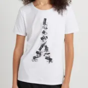  KARL LAGERFELD 短袖T恤  女裝 老佛爺 T恤 短袖 短T-Shirt 圓領 卡爾 艾菲爾鐵塔(現貨)