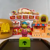 『現貨』1998年麥當勞玩具文具百寶屋大鳥姊姊削鉛筆機 絕版玩具 玩具收藏 兒童餐玩具 小玩具 童年玩具 小品玩具 公仔