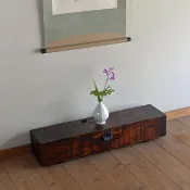 聚寶盆 櫸木 鋸紋處理