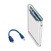 【順發線上購物】(客訂品)I-WIZ 彰唯 2.5“SATA to USB3.0 透明滑蓋式外接盒