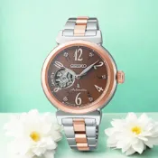 SEIKO 精工 LUKIA 愛戀飛揚 機械錶 手錶 女錶-4R38-02N0B.SSVM062J_sk43
