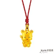 J code真愛密碼金飾 小萌佛-三太子黃金墜子-立體硬金款 送項鍊