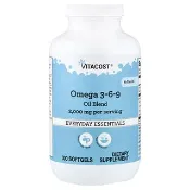 【iHerb】Vitacost, Omega 3-6-9 Oil Blend, 300 Softgels (1,000 mg per Softgel)