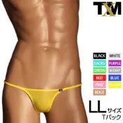 TM日本製男内褲性感一片式層疊細帶柔軟滑溜大彈力超低腰丁字褲035961
