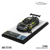PORSCHE Aurora 模型保時捷 992 GT3 RS 絕對賽車與圖