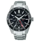 大高雄鐘錶城 seiko SK037 精工錶 SK037 6R64-00C0D(SPB221J1) Presage 新銳系列GMT功能機械錶/黑面 42.2mm｜樂天領券現折★全館特惠中★指定刷卡回饋10%
