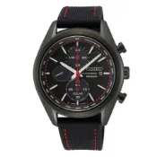 SEIKO精工錶：〈Chronograph計時系列SOLAR〉CS喬治亞羅設計SSC777P1 /SK004【美中鐘錶】