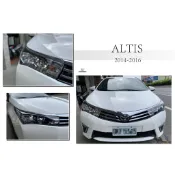 》傑暘國際車身部品《 全新 ALTIS 2014 2015 15 年 11代 原廠型樣式 大燈 頭燈含飾條