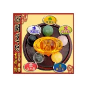 (店+)168開運坊 五行系列【五行陣  東陵/粉晶/黃水晶/白水晶/黑曜/黃元寶】開光 /擇日安置