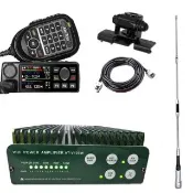 【AnyTalk】FT-2500GPS對講機+AT-V120W功率放大器(贈SG7500天線+固定天線座+3米訊號)