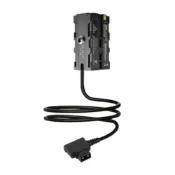 (店+)ZITAY 希鐵 D-TAP 轉 NP-F550 雙面四合一假電池 帶 DC TYPE-C 直線 F750 F970