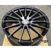全新鋁圈 AG M615 19吋 5孔112 5孔120 5孔114.3 旋壓輕量化 亮黑染黑透 另有 20吋 22吋
