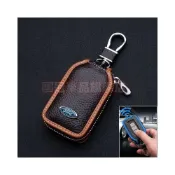 (店+)新款福特真皮鑰匙包 適用 Focus Kuga Mondeo FIesta EScort ECoSport MUstang EScape遙控器鑰匙包 鑰匙套 鑰匙殼