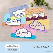 【chiikawa】吉伊卡哇軟式吸水地墊-40x60cm （止滑地墊）也可當廚房地墊【第二彈】 新款上市
