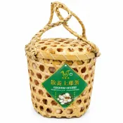 小號雞蛋竹盒 多款規格 批發裝特產竹籃子 竹編工藝圓形籃子batucjwu