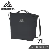 【GREGORY 美國 7L AL CROSSBODY輕量斜背包《黑》】158803/側背包/腰包/休閒包/郵差包