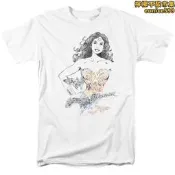 風格wonder woman 神奇女俠復古經典寬鬆t恤