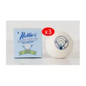 【Nellie's台灣公司貨】單種香味3入裝Nellie’s烘衣球 乾衣球 烘乾球(薰衣草或玫瑰或佛手柑或檸檬草