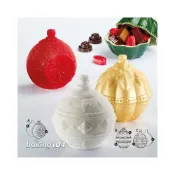 (店+)義大利 PAVONI 3D立體巧克力模 聖誕球 聖誕吊飾 90g 3款 PV KT149