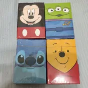 🌈 迪士尼 遊戲牌 撲克牌 愛麗絲 柴郡貓 妙妙貓 維尼 三眼怪 史迪奇 米奇 妙妙貓 撲克牌 玩具 改