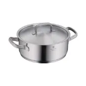 WMF Gourmet Plus 低身湯鍋 24cm 4.1L▼贈Profi Plus不鏽鋼醬汁勺