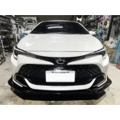 現貨 豐田 豐田auris corolla sport 直上原裝孔位 鋼琴烤漆黑 競速PLUS版 前下巴 前鏟 前定風翼