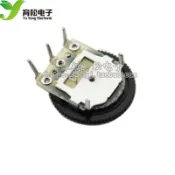 庫存不用等-【-】-撥盤電位器 B503 50K 盤直徑14MM 盤厚度1MM  W8.190126 [315848現貨