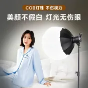 十木屋 台灣公司貨 免運 可開票 舞台燈 噴霧機 激光燈 補光燈 球形直播燈光燈補光燈專業攝影led美顏專用室內拍照服裝打光