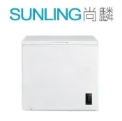 尚麟SUNLING 東元 206L 變頻 上掀式 單門 冷凍櫃 RL2062XW 隱藏式把手 電子溫控 另有 149L