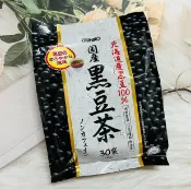 日本 ORIHIRO 國產黑豆茶 30袋入 使用北海道產黑豆 零咖啡因 日本黑豆茶
