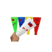 (店+)大喇叭型加油棒 (有圖字) 啦啦隊加油棒/一支入 MIT製 拉拉隊加油棒 吶喊筒 敲打式加油棒