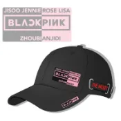 韓國女團BLACKPINK周邊帽子簽名款應援棒球帽鴨舌帽男女學生